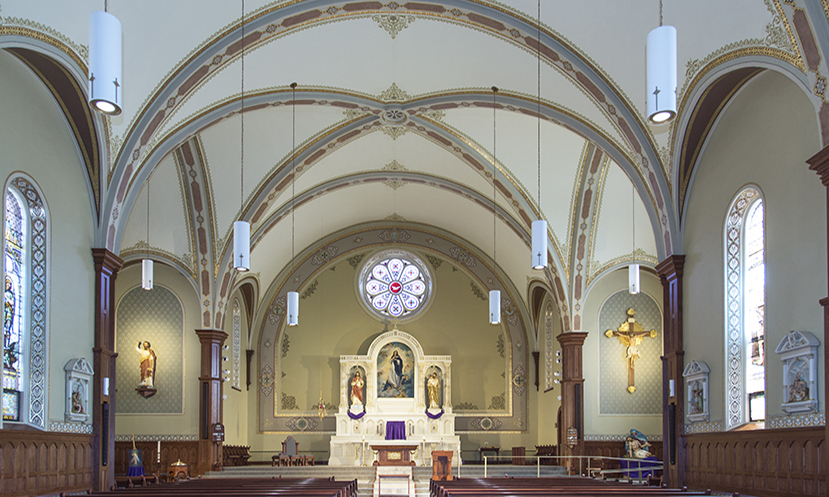 Reredos renovation