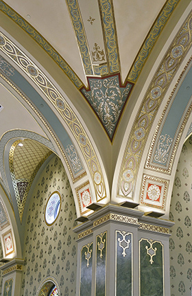liturgical design trompe l'oeil